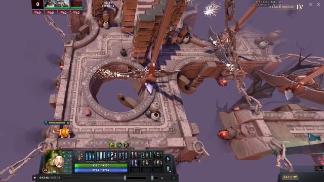 Dota 2 Aghanim's Labyrinth - Corridors of Chaos Perfect Run - Grand Magus смотреть онлайн