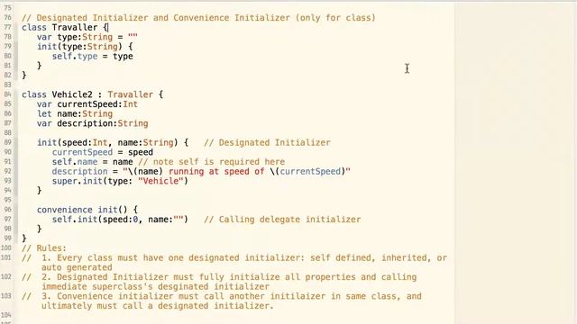 Swift Programming #16: Initializers смотреть онлайн