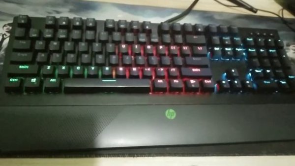 HP 800 PAVILION GAMING KEYBOARD - RGB HOW TO