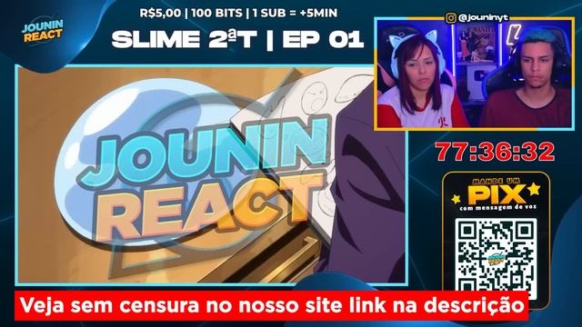 Slime 2ªT EP 01 (Dublado ??) | [React em Casal] ? смотреть онлайн