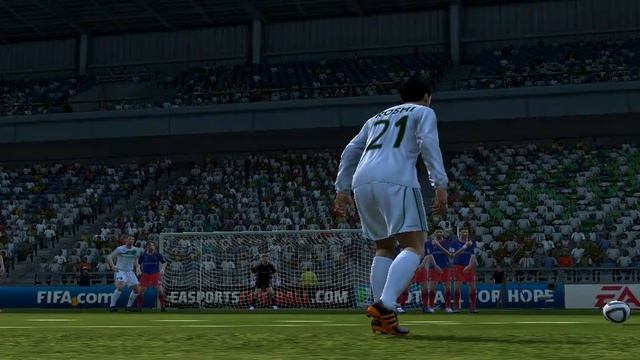 "красивый" гол со штрафного от Роши в ворота "ЦСКА" || FIFA 11 смотреть онлайн
