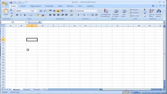 Learning to Navigate in Microsoft Excel 2007 смотреть онлайн