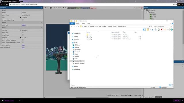 Ultimate Ads for Construct 2 and 3 - Exporting from Construct 3 смотреть онлайн