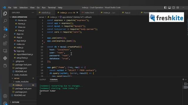 React js basics by Bala | React js | Crud | #reactjs #nodejs смотреть онлайн