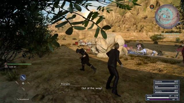 Final Fantasy XV - The Aspiring Artsian: Magitek Axemans, Warp Strikes, Dual Horn (Game Error) смотреть онлайн
