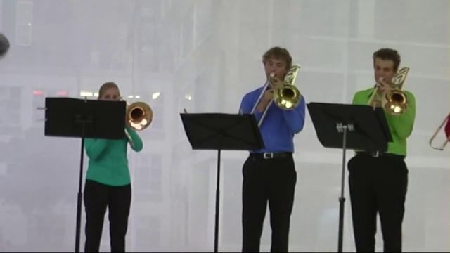 Jong Trombone Collectief + Boudewijn Zwart - Bayerische Polka смотреть онлайн