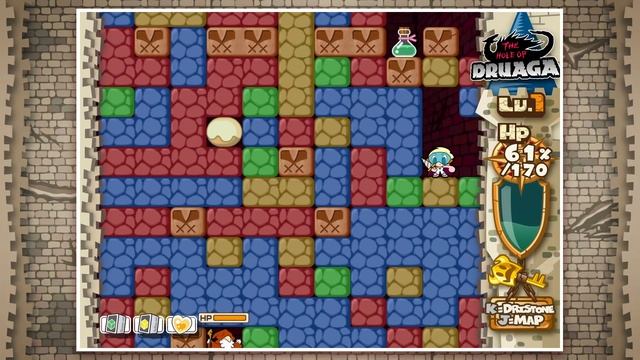 Five Stamps! (First Level | "The Hole of Druaga" Playthrough) Mr. DRILLER Drill Land смотреть онлайн