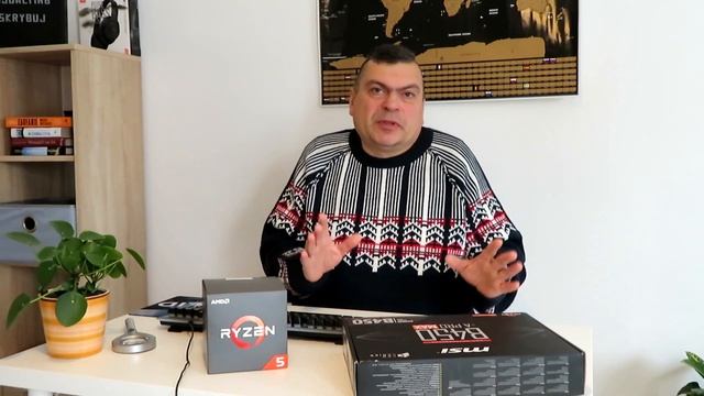 Cz1. Składam komputer MSI B450A pro Max Ryzen5 1600af Czemu gotowy PC jest taki DROGI? Konfiguracja смотреть онлайн