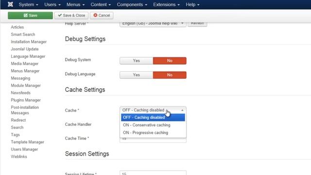 Joomla 3 Video tutorials - Joomla Cache system смотреть онлайн