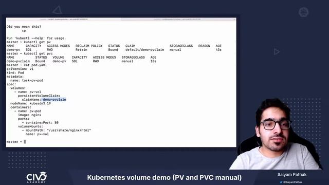 How to Create and Use a PersistentVolume & PersistentVolumeClaim - Civo Academy смотреть онлайн