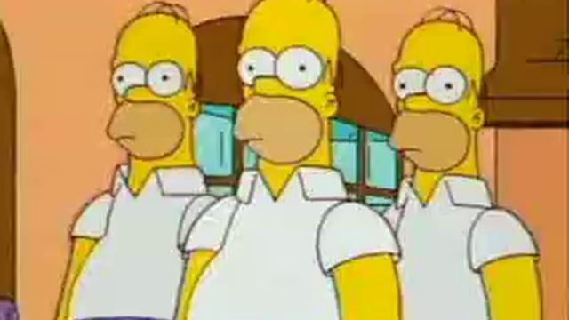 Simpsons Send in the Clones (Sped Up) HD смотреть онлайн