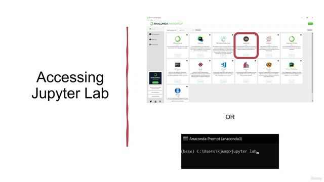008 Accessing Jupyter Lab смотреть онлайн