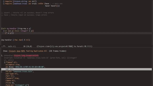 Introducing Truss library for Clojure and ClojureScript смотреть онлайн