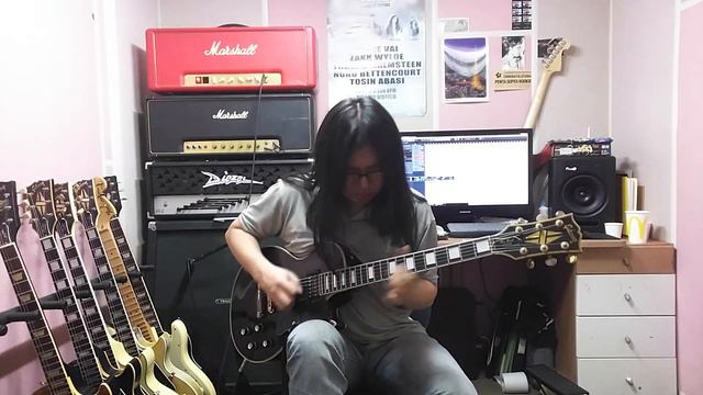 Marshall JMP 2203 with TS-9 High Gain Demo смотреть онлайн