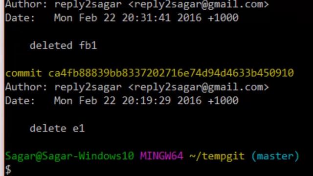 How to go back to a previous commit in Git | git reset command смотреть онлайн