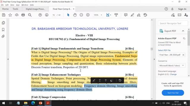 Lec 13 : Unsharp masking and Highboost filtering (Lec Date : 25/09/2020) смотреть онлайн