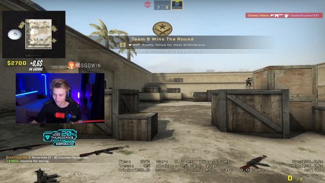 ПОКА ИГРАЕТ АИМКУ ПРОТИВ ВОРО! POKANONAME VS WORO2K AIM MAP (CS:GO) смотреть онлайн