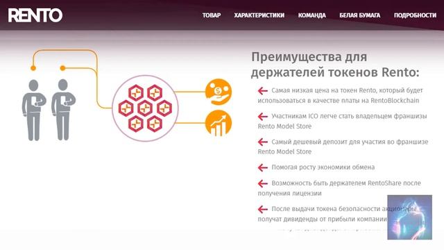 Преимущества токена RENTO смотреть онлайн