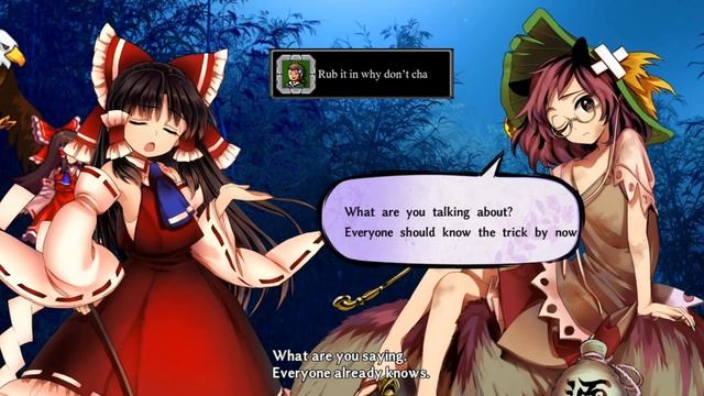 Touhou 15.5: Antinomy of Common Flowers - Reimu/Kasen Story смотреть онлайн