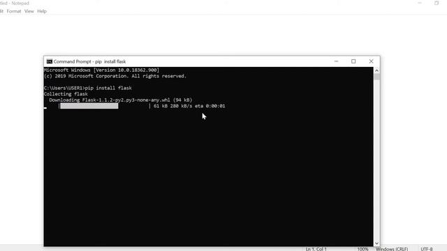 How to install Python Flask on Windows ( Tamil ) смотреть онлайн