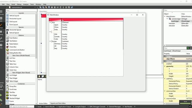 Qt C++ GUI Application Tutorial | Qt QTreeWidget | Desing And StyleSheet And Customize смотреть онлайн