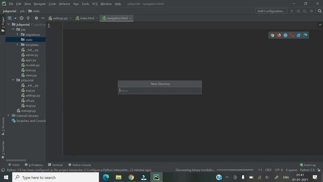 #1 Django Project || Online Job Portal Project || Hindi смотреть онлайн