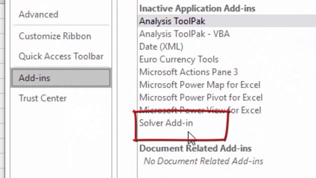 Solver option in Microsoft Excel@COMPUTEREXCELSOLUTION смотреть онлайн