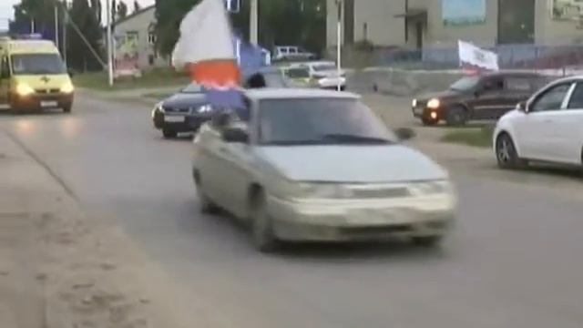 АВТОПРОБЕГ В НОВОСПАССКОМ РАЙОНЕ