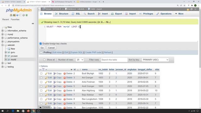 Tutorial Database : MySQL LIMIT & OFFSET | Membatasi Jumlah Data Yang Ditampilkan смотреть онлайн