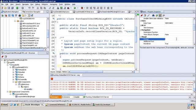 OAF - E-Business R12.2. - DML Using Entity Object (EO) смотреть онлайн