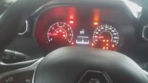 Рено Дастер2 Сброс интервала ТО , Ключ.