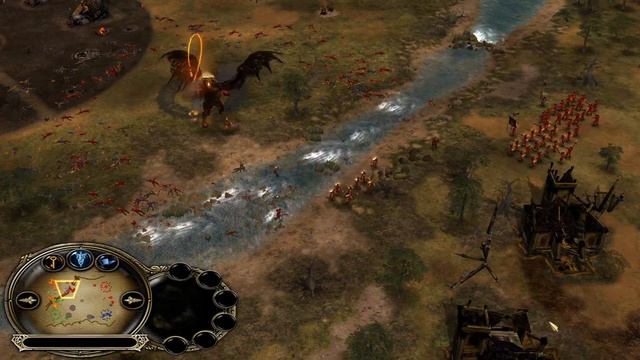 BFME1 Balrog Destroy 2 Isengard Armies смотреть онлайн