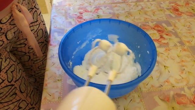 Белковый заварной крем. смотреть онлайн