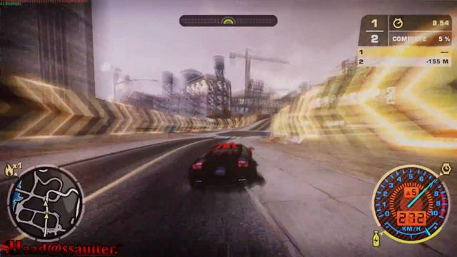 NFS Most Wanted Remastered 4k Blacklist 3(Ronnie) Boss Race Gameplay смотреть онлайн