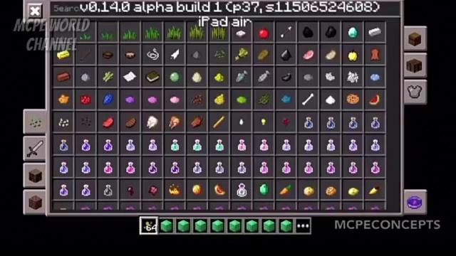 ОБЗОР MINECRAFT PE 0.14.0 - 1.0.0 Apk DOWNLOAD OFFICIAL GAMEPLAY CONCEPT смотреть онлайн