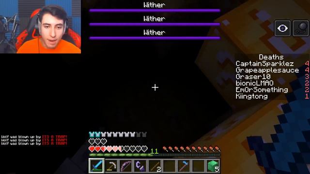 Minecraft UHC but the entire world is LUCKY BLOCKS... смотреть онлайн