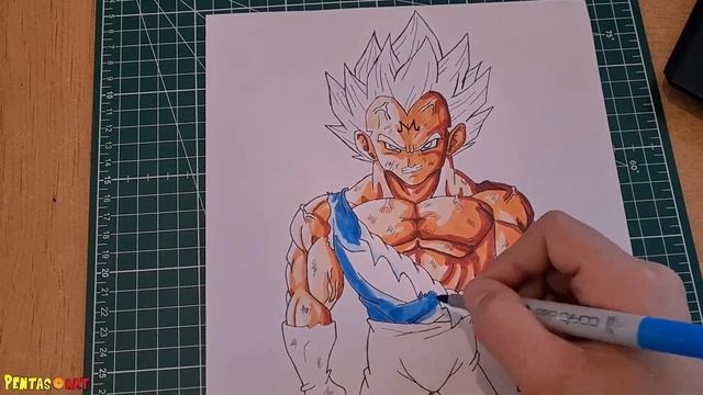 [Color] Majin Vegeta with Copic Markers смотреть онлайн