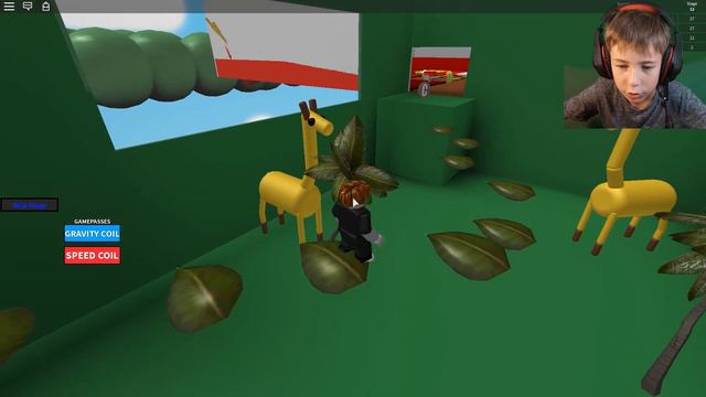 Меня съел Слон. Побег из Зоопарка. Роблокс смотреть онлайн