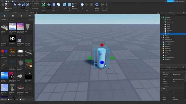 I Туториал Видео I Как моделировать и делать модельки?I ROBLOX STUDIO смотреть онлайн