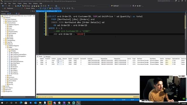 Using MsSQL Aggregates - Count, Min, Max, Sum смотреть онлайн