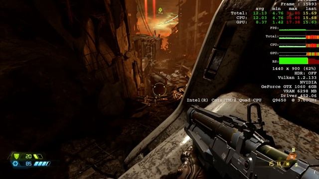 Doom Eternal En INTEL CORE 2 QUAD Q9650 Graficos Ultrapesadilla con GTX-1060 60 FPS смотреть онлайн