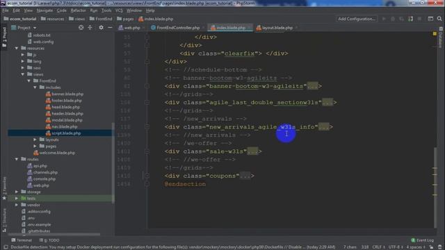 Laravel eCommerce Project | Templating Part- 2.2 | Bangla Tutorial | Naim BD смотреть онлайн