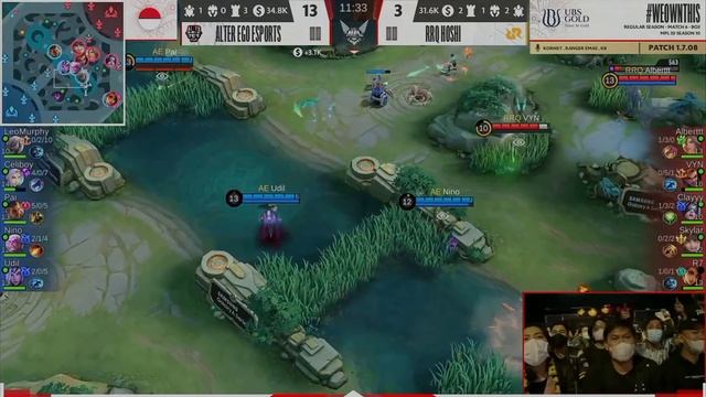 MATCH 1 RRQ vs AE!! MOMENT EPIC COMEBACK RRQ!! reguler s10 day3 смотреть онлайн