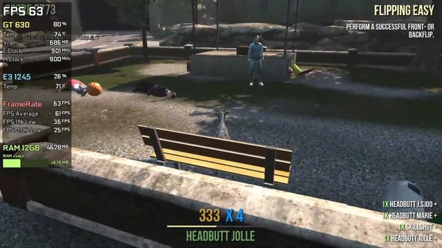 GT 630 | Goat Simulator - 1080p, 900p, 720p - High & Low смотреть онлайн