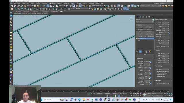 Floor Generator & MultiTexture in 3Ds Max 2024 смотреть онлайн