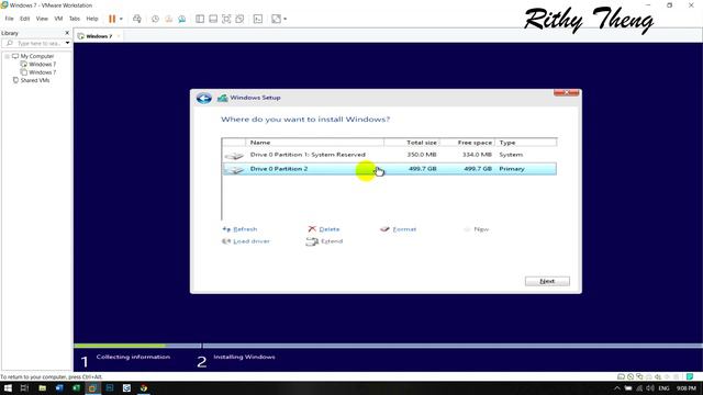 Install window with DYNAMIC HDD смотреть онлайн