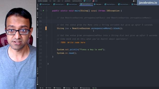 21 Handling unresponsive Monos with timeout (Reactive programming with Java - full course) смотреть онлайн