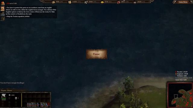 Cossacks 3 - French Campaign - M5 - Stopping the Invasion ( Hard Difficulty) смотреть онлайн