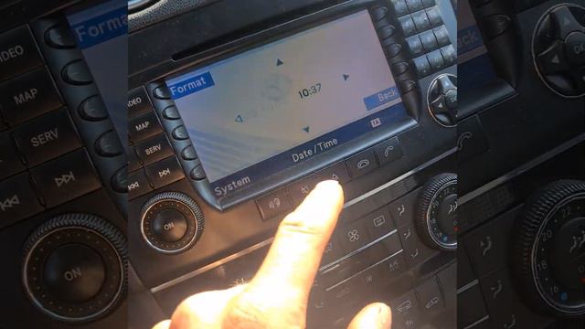 Mercedes ML W164 Time Adjust