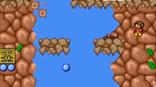 Alex Kidd in the Enchanted Castle full walkthrough смотреть онлайн